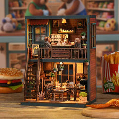 Bear Restaurant DIY Book Nook Kit