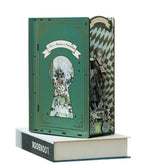 (sold out) Alice In Wonderland Wooden Book Nook Bookshelf Insert