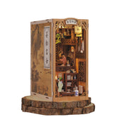 Ink Rhyme Bookstore DIY Wooden Book Nook Kit Bookshelf Inserts