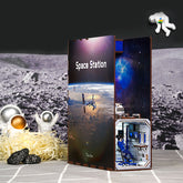 Space Station Wooden Book Nook Kit