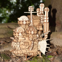Hal’s Moving Castle – 3D Wooden Puzzle Kit