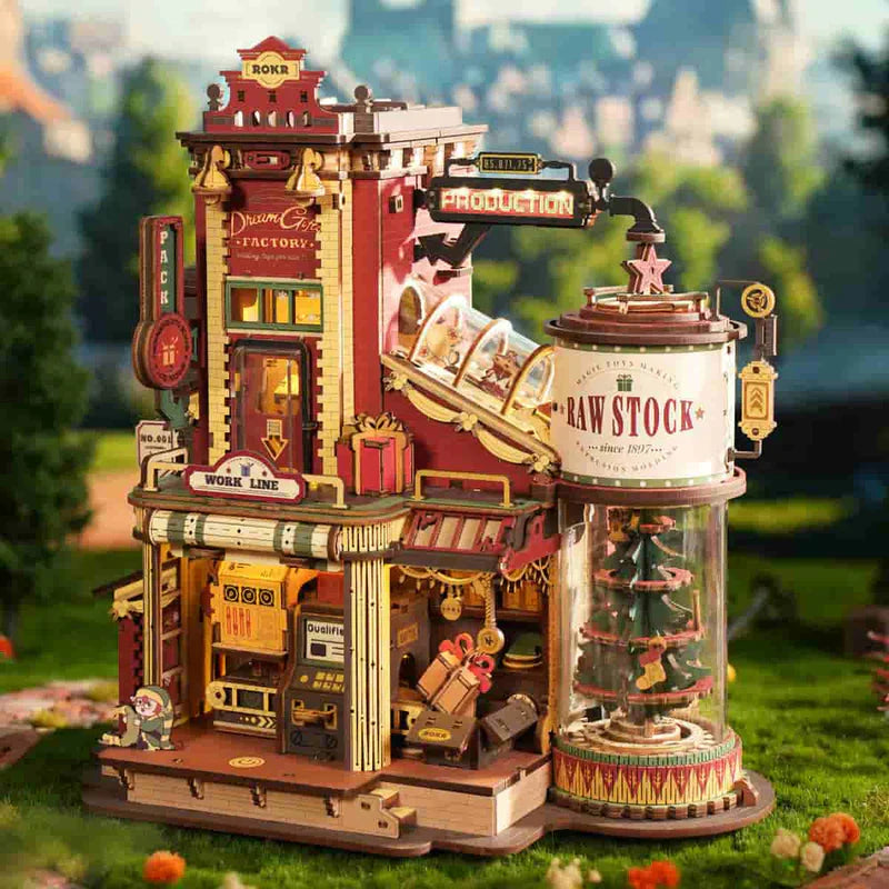 Dream Gift Factory – DIY Wooden Music Box Puzzle