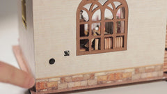 The Book House DIY Mini House Kit l DIY Miniature Kit